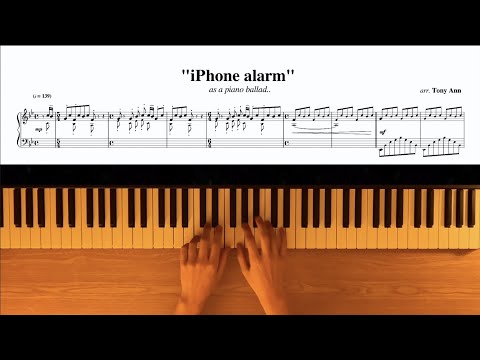 tony ann - iPhone alarm as a piano ballad